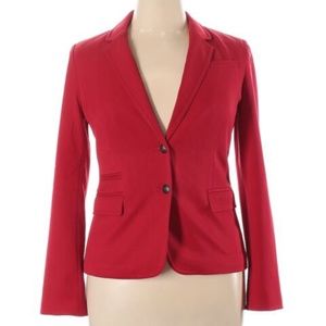 BANANA REPUBLIC Classic-Fit Red Suit Blazer